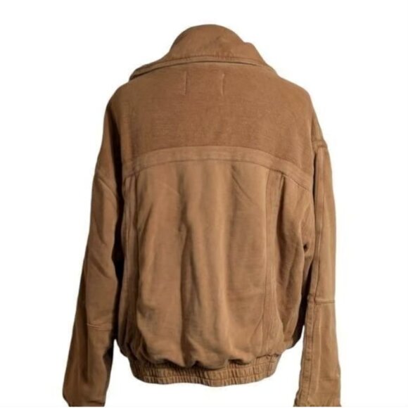 Like NEW Free People We The Free Twist It Aviator Jacket Size S - Picture 5 of 12